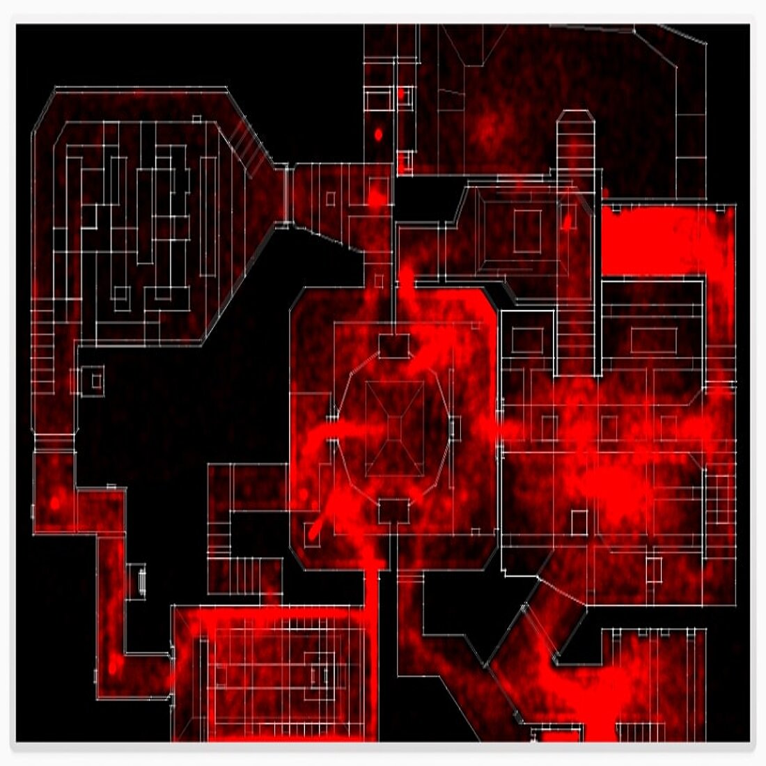 Gaming heatmap example