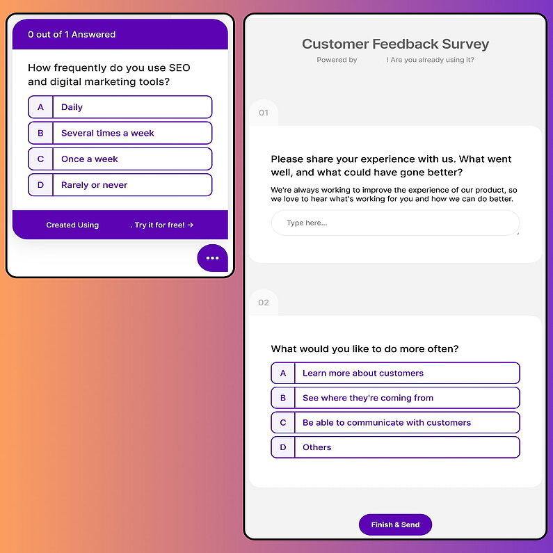 Vorschau auf Umfrage und Abstimmung Vorschau auf Umfrage und Abstimmung