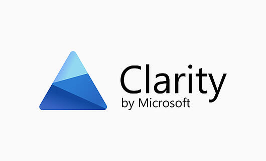 Microsoft Clarity-Logo, vorgestellt als Hotjar-Alternative