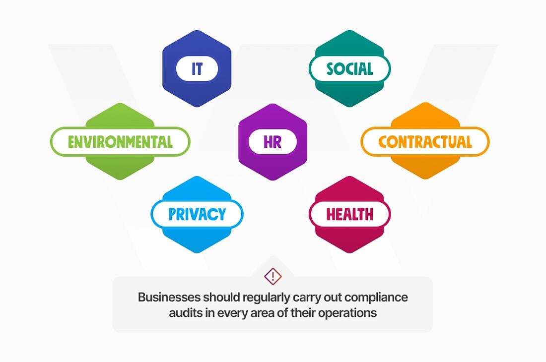 Graphic types of compliance audits