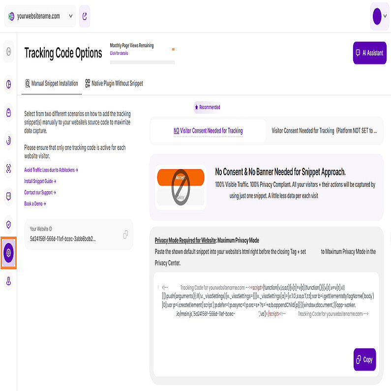 Cum funcționează codul nostru de urmărire