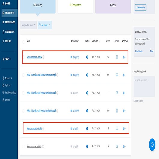 Crazy Egg Heatmaps Overview - Visitor Analytics vs Crazy Egg