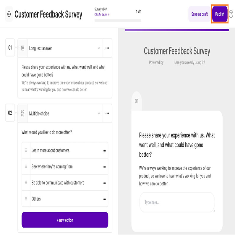 Veröffentlichen Sie Ihre Umfrage/Abstimmung Veröffentlichen Sie Ihre Umfrage/Abstimmung