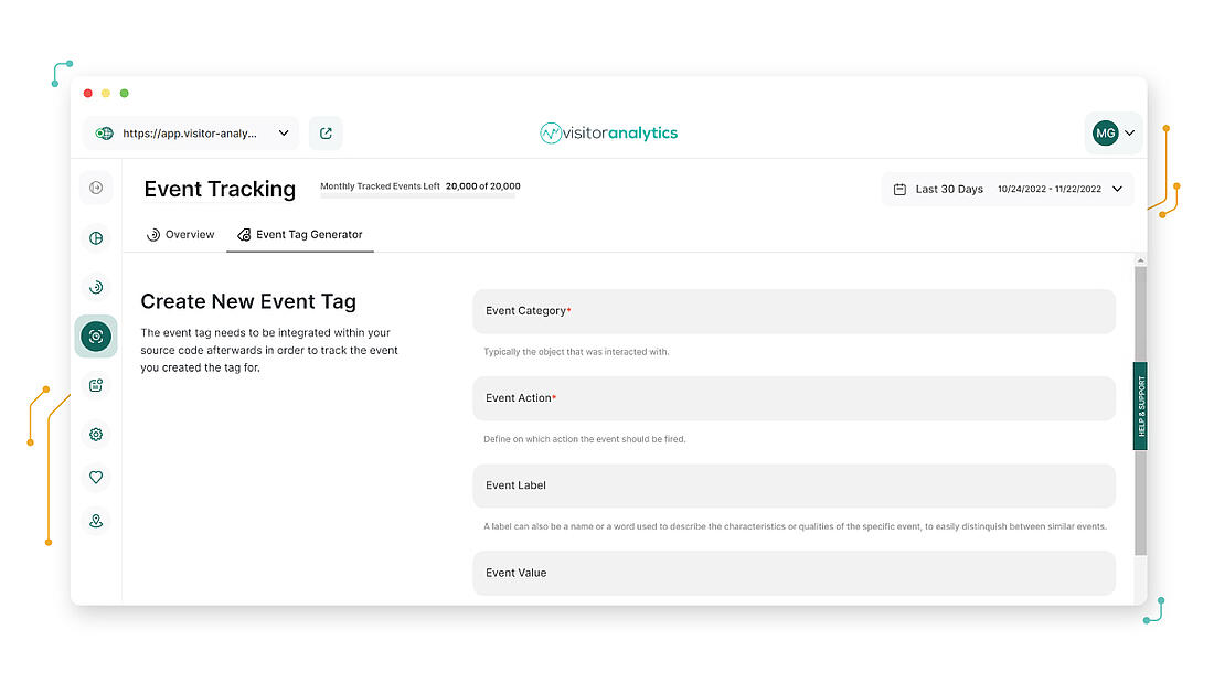 How To Create Event Tag