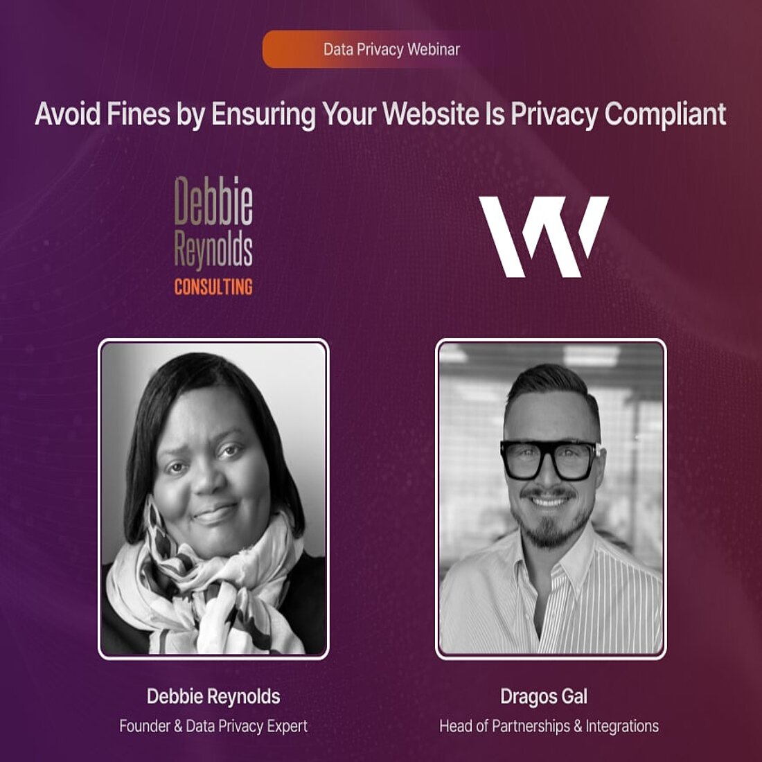 Get expert guidance on ensuring your website’s privacy compliance while optimizing analytics for a fine-free future Data privacy webinar avoiding website fines