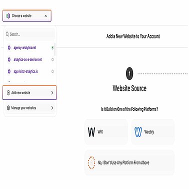 Website Settings Add A New Website Website Settings Add A New Website