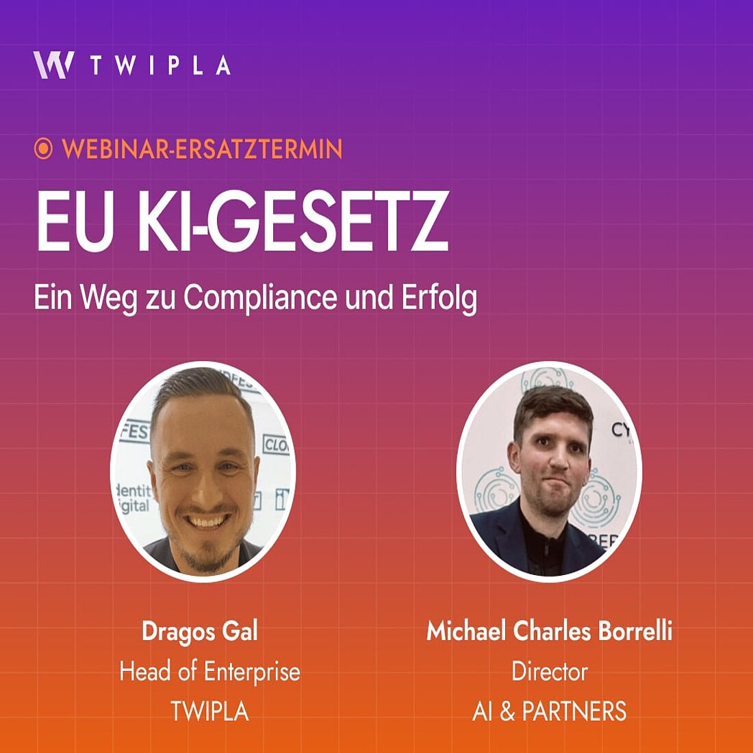 Unternehmensberatung zur Vorbereitung auf das EU AI-Gesetz Webinar EU AI-Gesetz