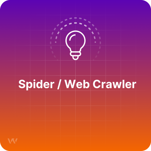 What is Spider / Web Crawler?