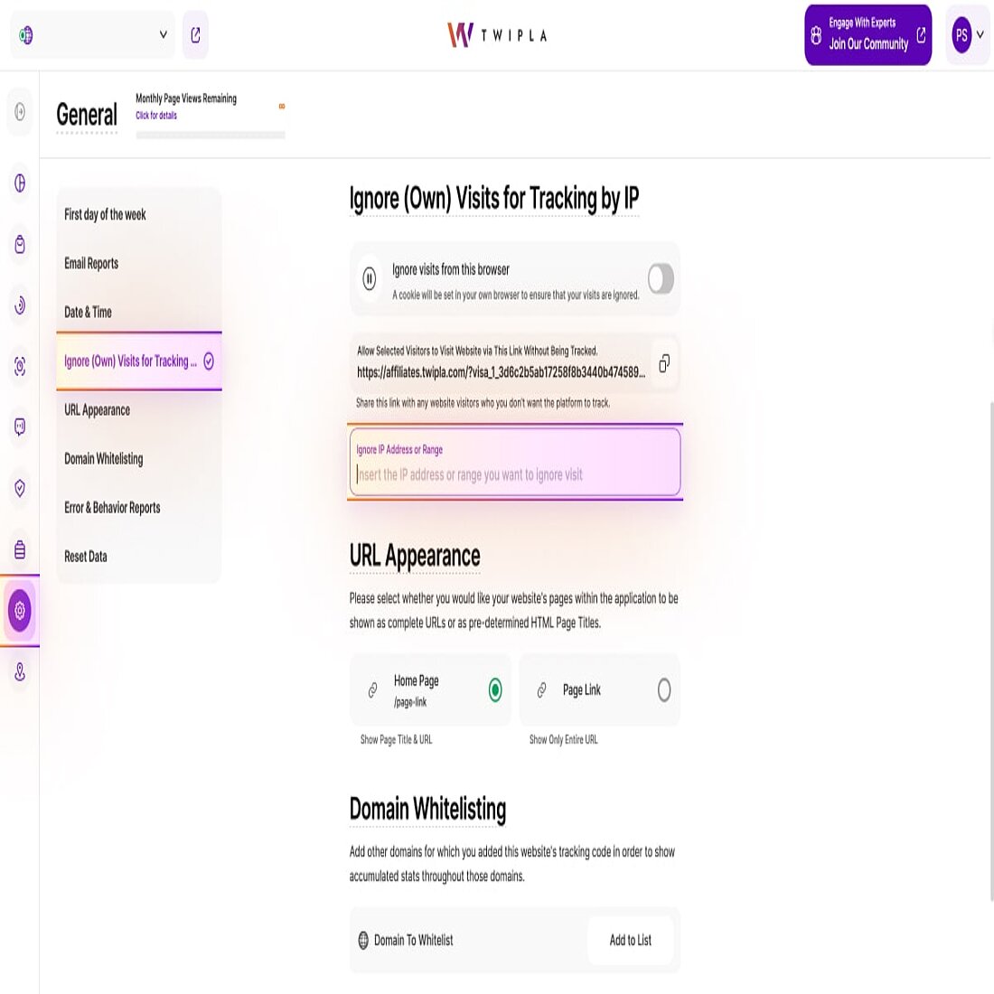 Don't let your website optimization work cause your insights to become inaccurate IP address exclusion for precise website analytics