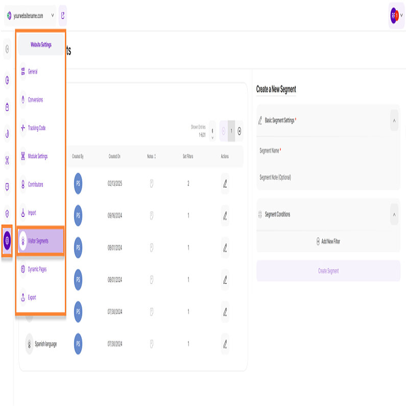 Descoperiți informații mai bune cu ajutorul segmentelor de vizitatori Descoperiți informații mai bune cu ajutorul segmentelor de vizitatori