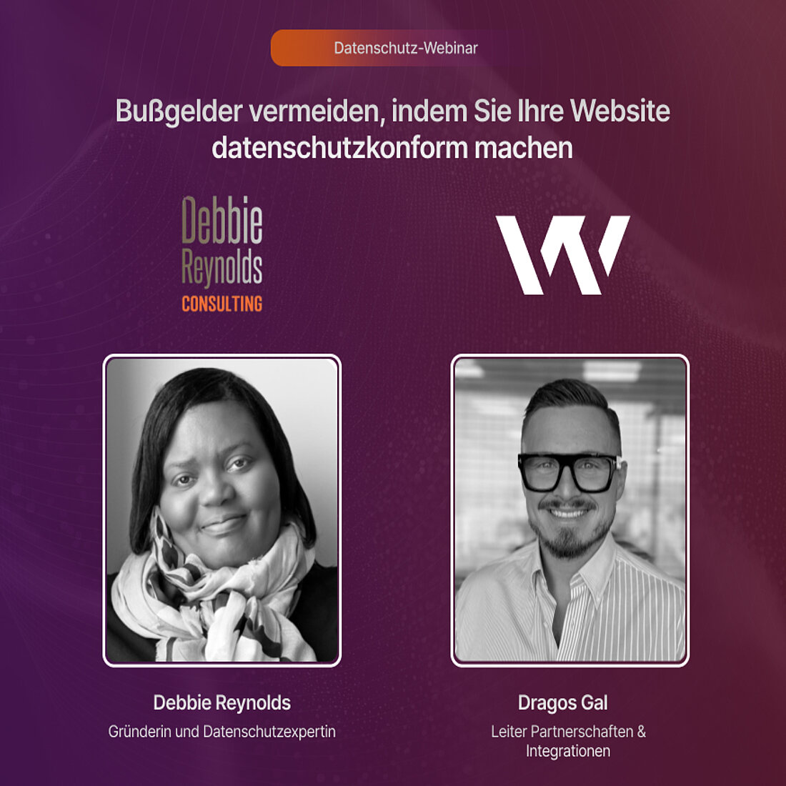 Lassen Sie sich von Experten beraten, wie Sie die Einhaltung der Datenschutzbestimmungen auf Ihrer Website sicherstellen und gleichzeitig Ihre Analysen für eine bußgeldfreie Zukunft optimieren können. Datenschutz-Webinar zur Vermeidung von Bußgeldern für Websites
