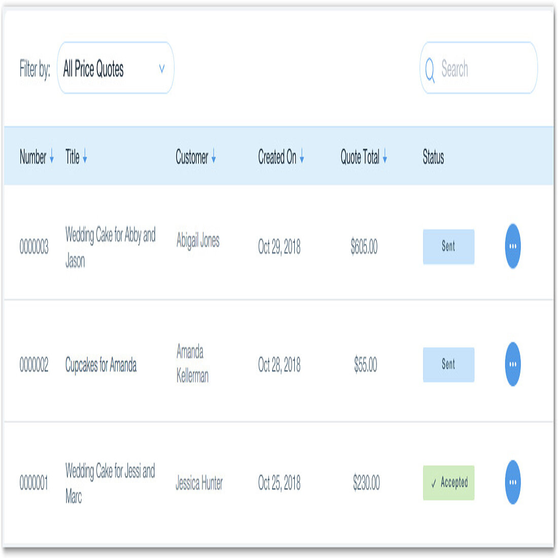Price Quotes Wix Ascend App Price Quotes Wix Ascend App