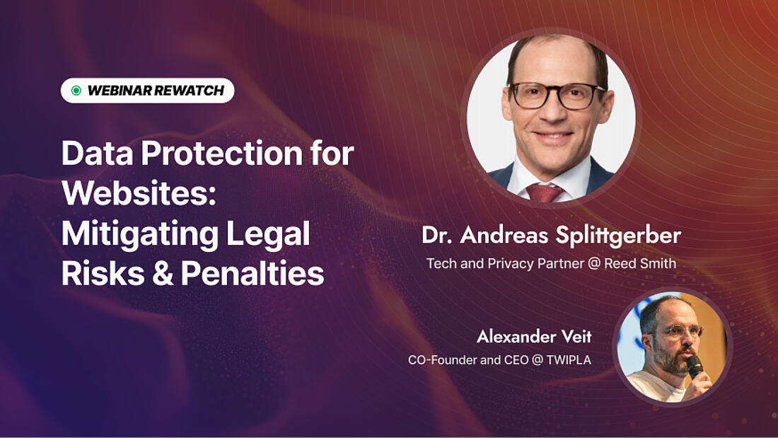Webinar promo image with Dr. Splittgerber and Alexander Veit