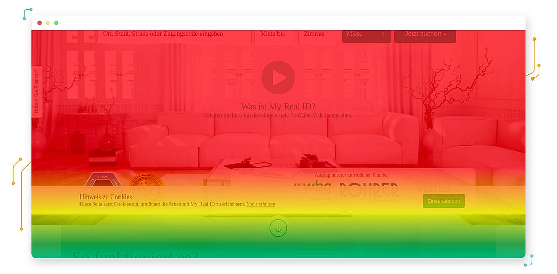 Scroll Heat Map