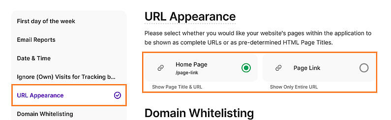 Anpassen des URL-Stils