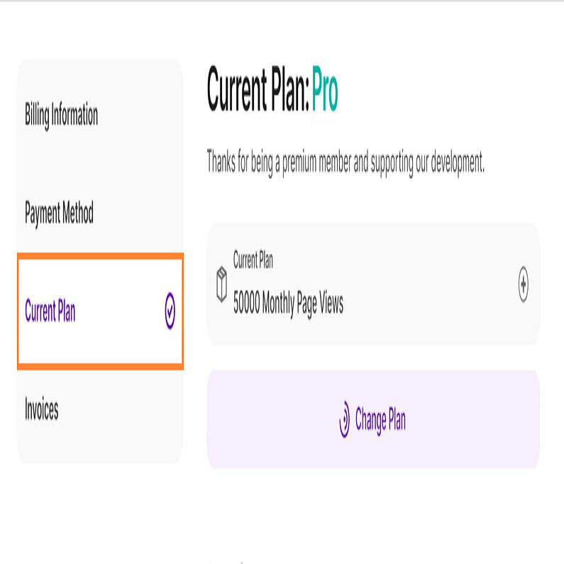 Vizualizați detaliile planului dvs. actual Vizualizați detaliile planului dvs. actual