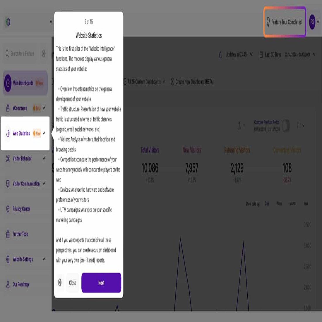 Updated Feature Tour