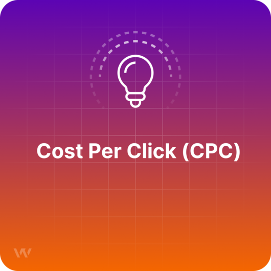 What is Cost per click?