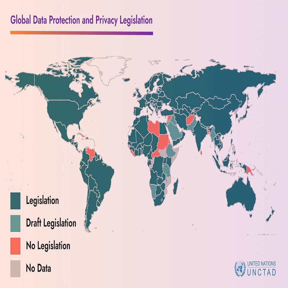 Data privacy legislation tightening globally Influence of GDPR on global data privacy legislation