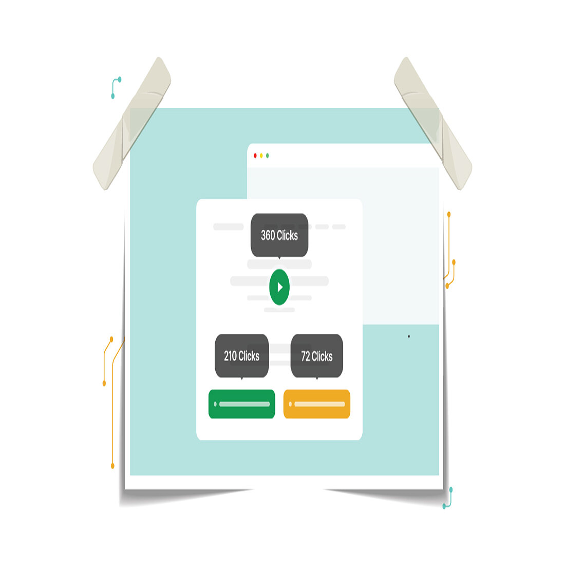 Using behavior tools to analyze any visitor action