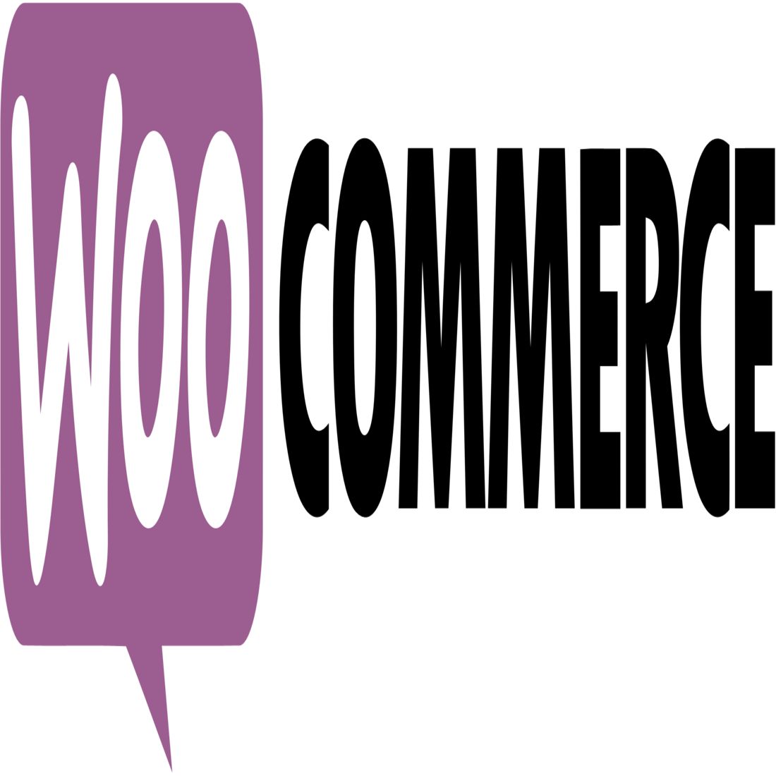 WooCommerce open-source ecommerce platform logo
