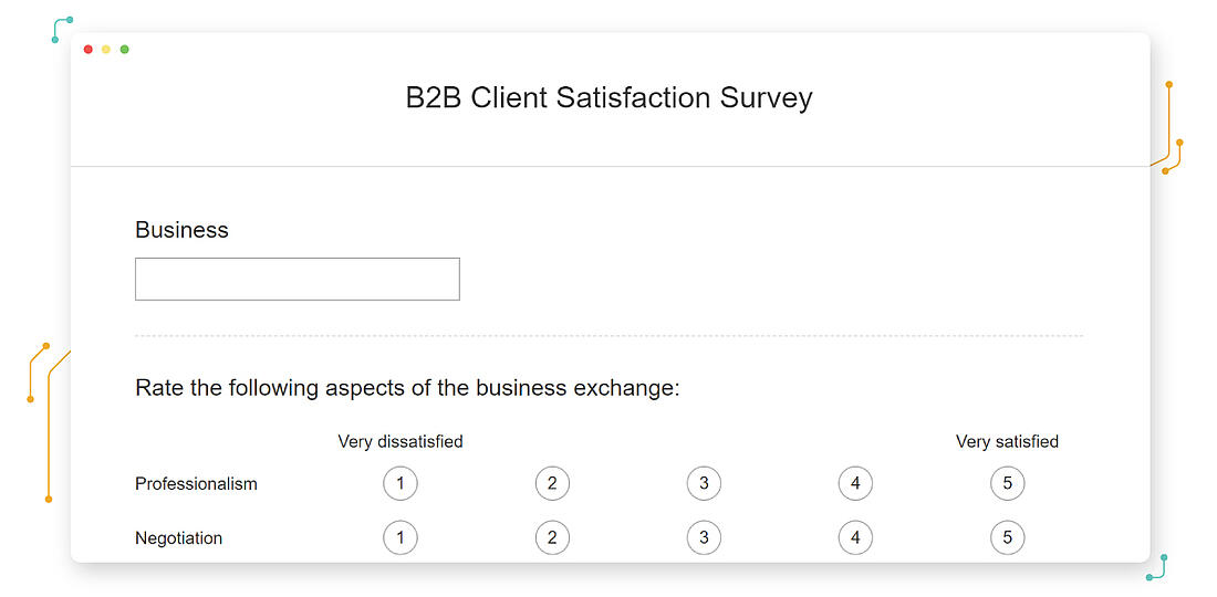 Zoho survey tool interface