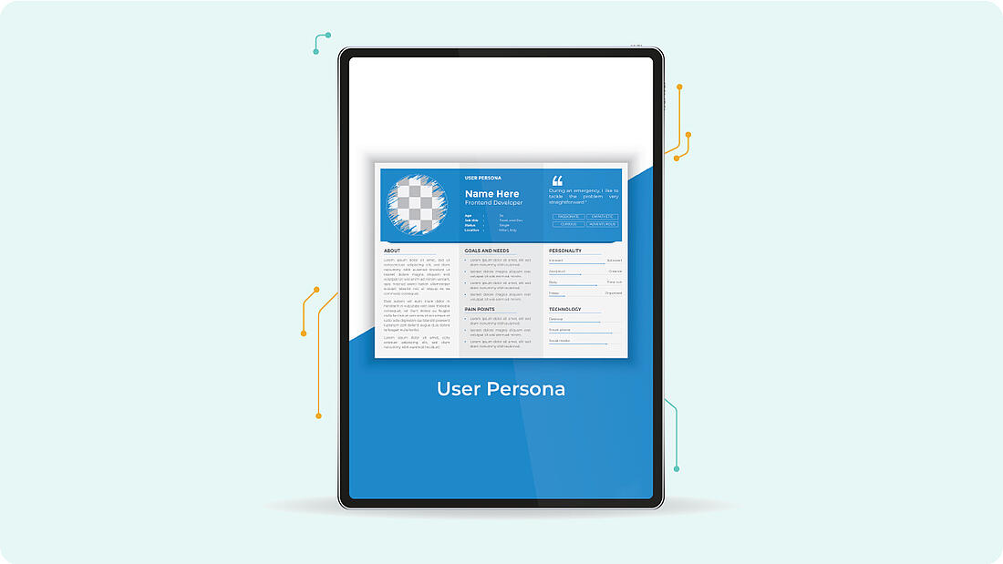 User persona template
