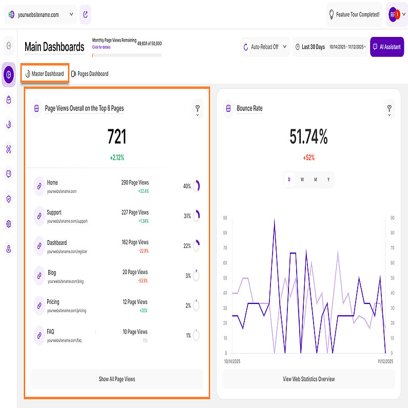 Vizualizați cu ușurință primele 6 pagini Vizualizați cu ușurință primele 6 pagini
