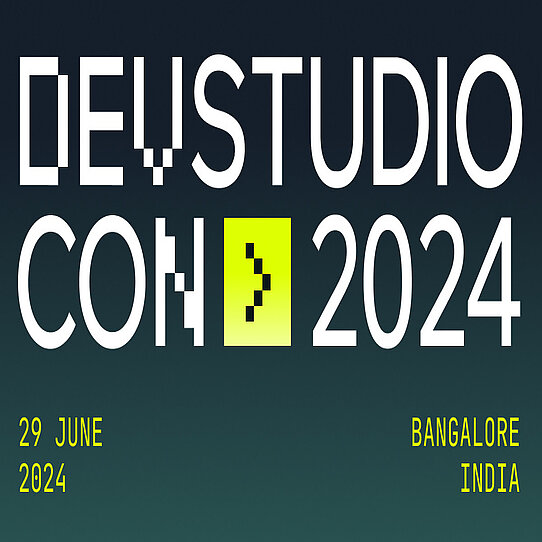 DevStudio Con 2024 - a Wix Studios event DevStudio Con 2024 event advertisement