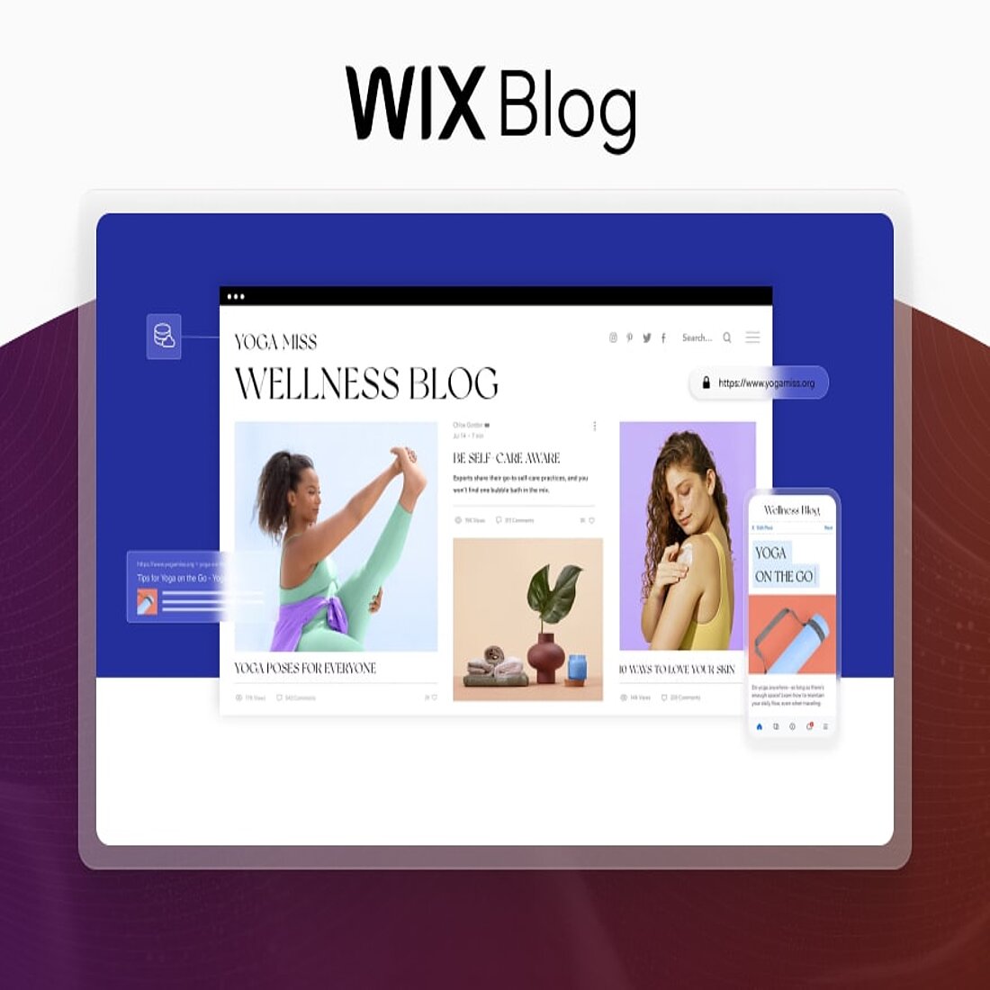 Wix Blog offers all the tools that bloggers need to drive engagement Graphic Wix plugins Wix Blog