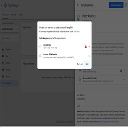 Google Tag Manager setup Visitor analytics blod article add visitor analytics tag google tag manager