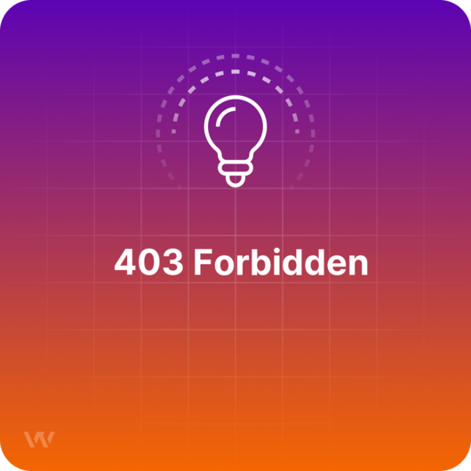 What is a 403 Forbidden?