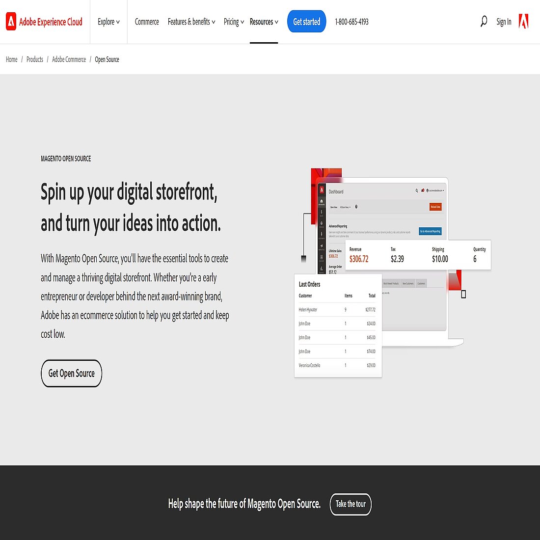 Magento Website-Baukasten