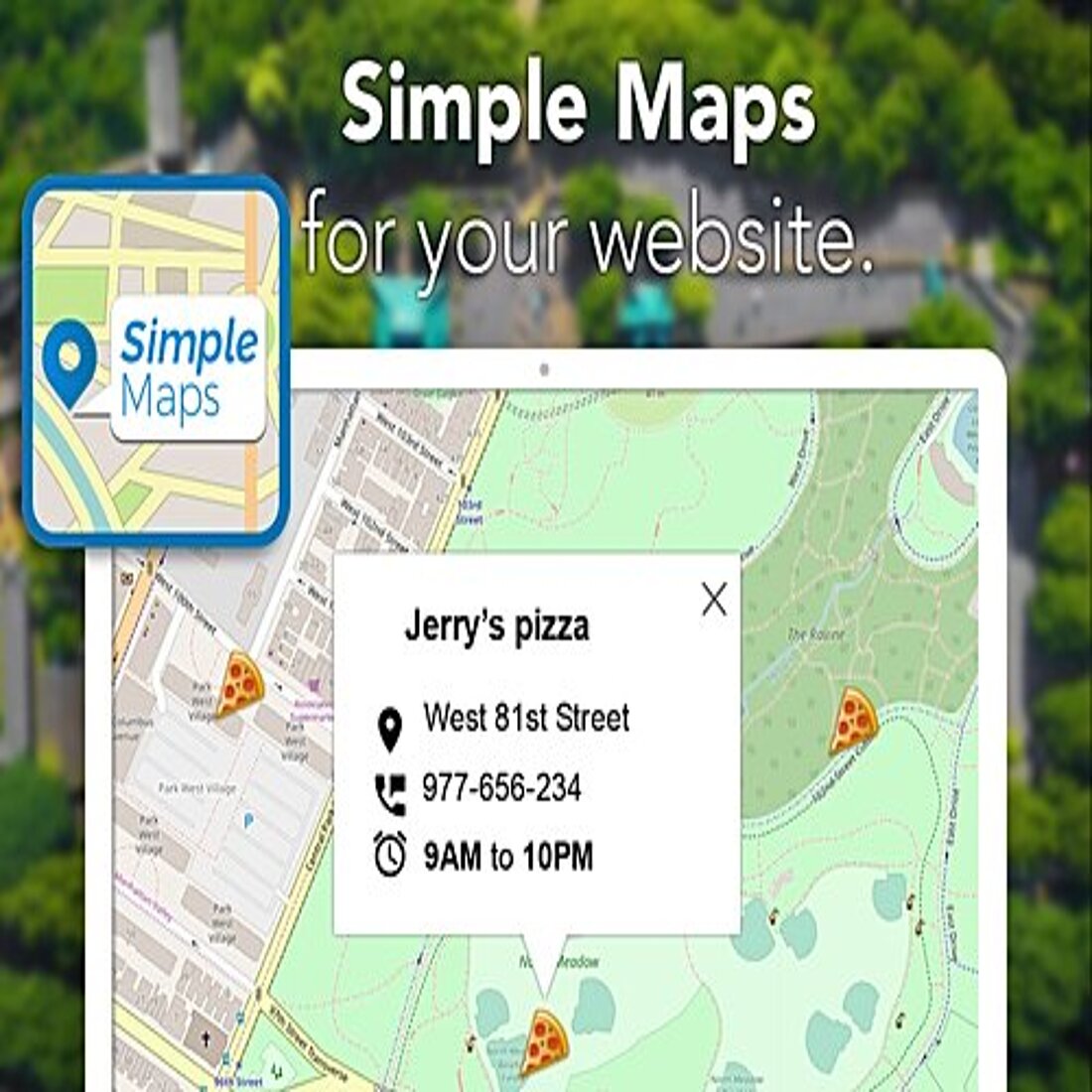 Wix Simple Maps - Best Wix App for Map Integration