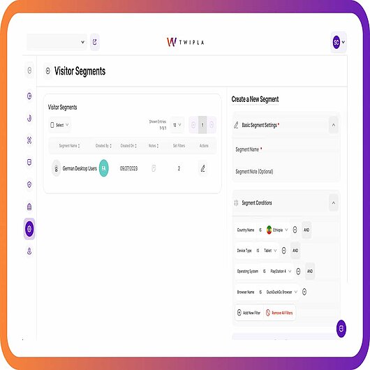 TWIPLA - neue Besuchersegmentierung - datenschutzkonforme Website-Intelligenz TWIPLA - neue Besuchersegmentierung - datenschutzkonforme Website-Intelligenz