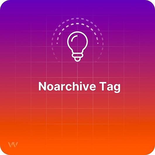 What is a Noarchive Tag?