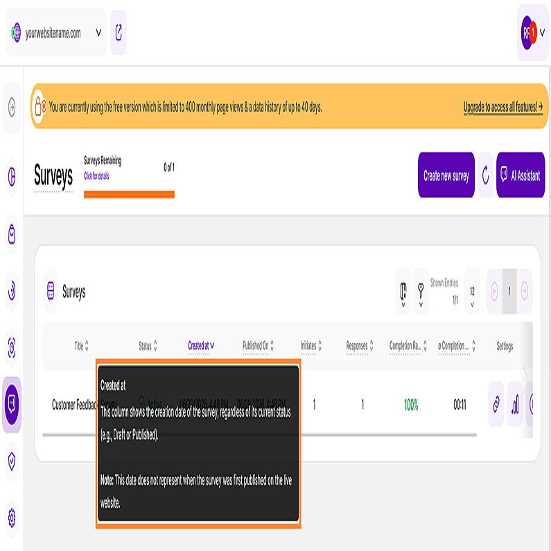 Some General Hints for Surveys