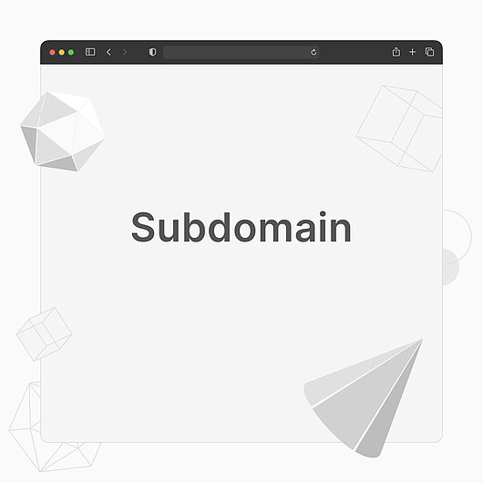 Was ist eine Subdomain? Was ist eine Subdomain?