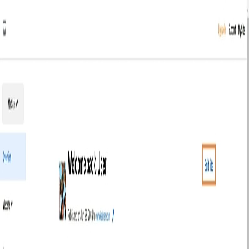 Weebly Website-Editor öffnen