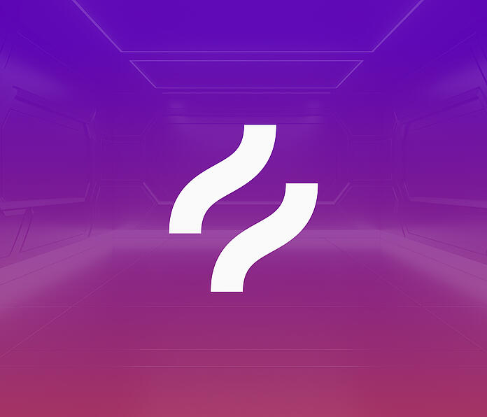 Une image abstraite représentant Hotjar avec un logo centré
