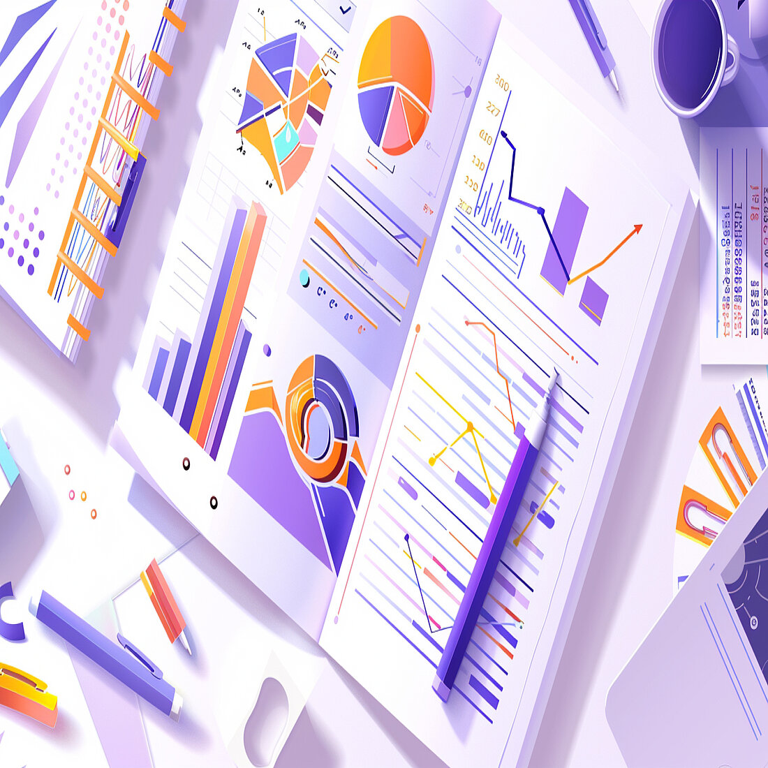 Illustrated analytics reports and performance charts introducing Platform News January 2026