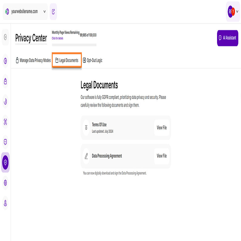 Legal Documents Legal Documents