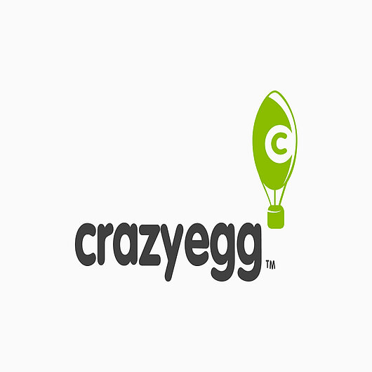Crazy Egg-Logo, enthalten als Hotjar-Alternative