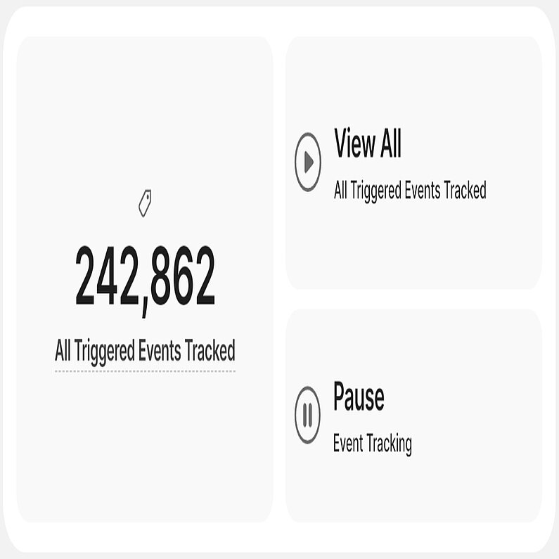 Überblick über die Ereignisverfolgung im Haupt-Dashboard Überblick über die Ereignisverfolgung im Haupt-Dashboard