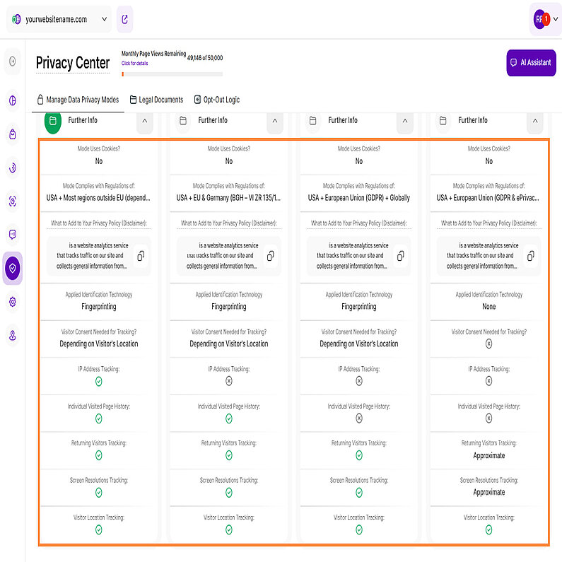 A Quick Guide to Data Collection and Privacy Modes A Quick Guide to Data Collection and Privacy Modes