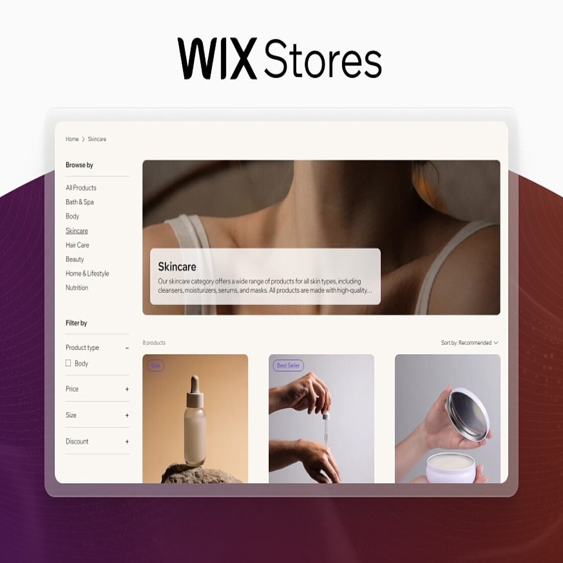 Wix Stores is a robust, highly customizable e-commerce platform that's geared toward newcomers  Screenshot Wix plugins Wix Stores interface