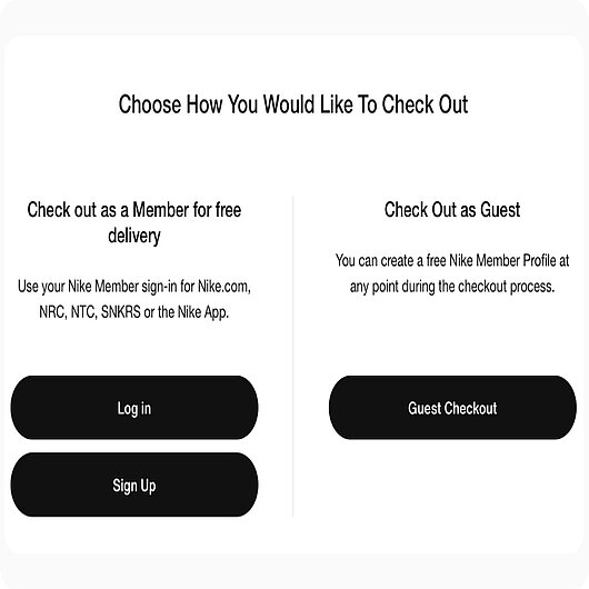 Der Gast-Checkout vereinfacht den Kaufprozess und reduziert Reibungsverluste und Abbrüche, da die Kunden ihren Kauf schnell abschließen können, ohne ein Konto zu erstellen. E-Commerce-Kassenoptimierung