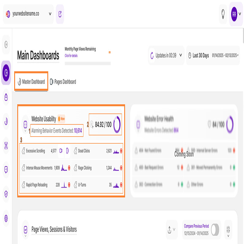 Analyse der Benutzerfreundlichkeit von Websites Analyse der Benutzerfreundlichkeit von Websites