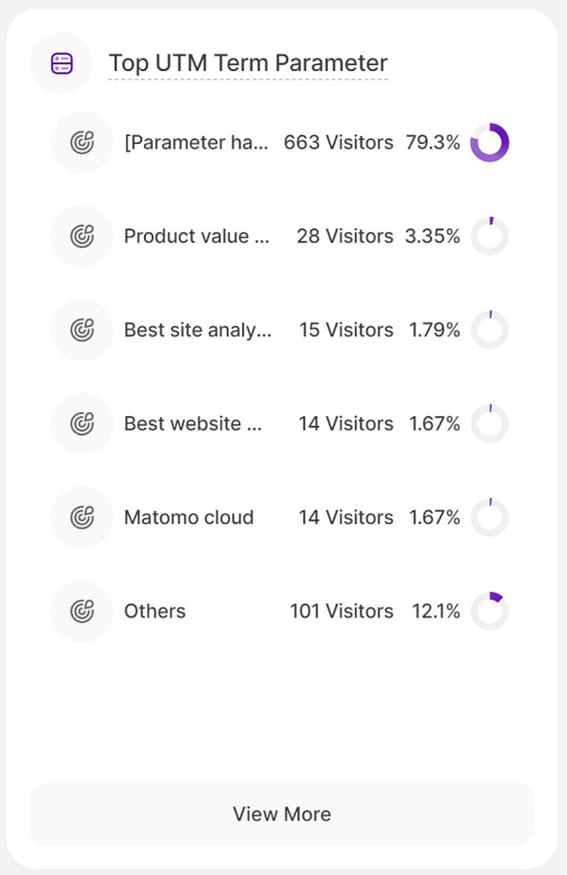 Top UTM-Begriffe