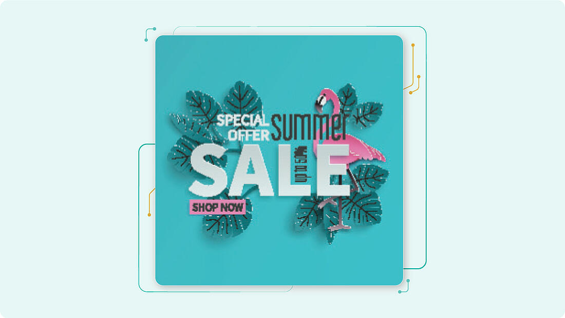 Exotic Sale Banner